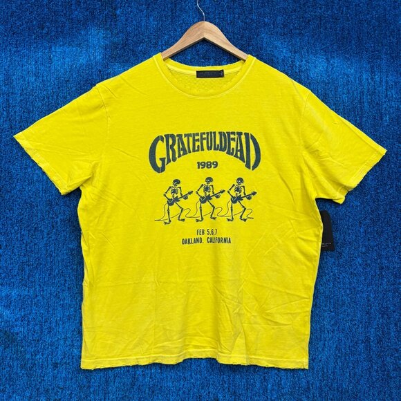 Grateful Dead “1989” Tour Oakland California Rock Band Graphic T-Shirt Size Extr - Picture 1 of 4